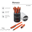 Monaco "Hermes" Orange  with Gun Metal Accents - Tube of 12