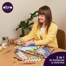 OKTO Air-Dry Clay 3D Painting Kit – Kit Lemon Weekend (11.8 x 15.7 in)