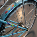 Rainbow Blocks Reflective Bike Stickers