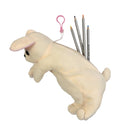 Wrapables Cute Puppy Pouch Plush Pencil Case: Gold Retriever