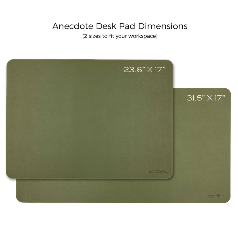 Anecdote Desk Pad: Pitch Black / Regular