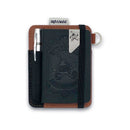 Leather Slim Sketch Wallet: Brown