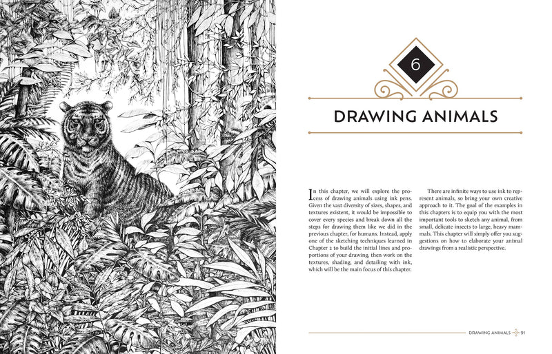 The Pen And Ink Drawing Guide: Print