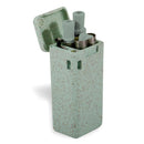 Green Collapsible Stainless Steel Straw with Eco-Friendly Case