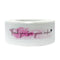 Wrapables 3" x 1" Small Business Thank You Stickers Roll: Blush (120 stickers)