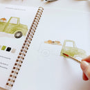 Autumn watercolor workbook