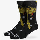 Galactic Socks: Black / Yellow / One size