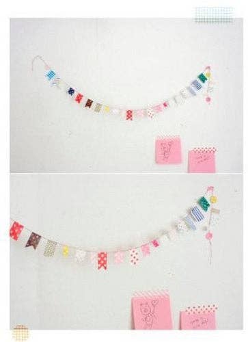 Wrapables Decorative Patterns Masking Sticker Set: Basic