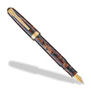 True Writer Classic Golden Dark Tortoise Fountain Pen: Medium