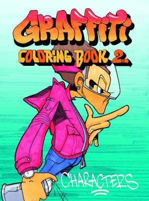 Graffiti Coloring Book 2