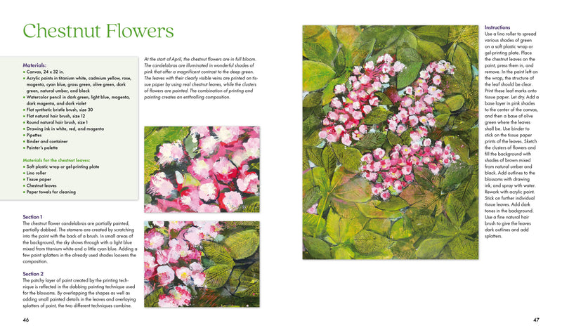 Fabulous Flowers with Acrylics