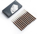 Professional Fine Round Tip Detail Paint Brushes for Model & Craft, Miniature, Watercolor: 10 Pcs