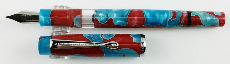 Noodler's Coral Sea Acrylic Konrad Fountain Pen