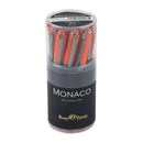 Monaco "Hermes" Orange  with Gun Metal Accents - Tube of 12