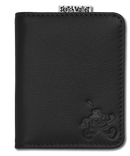 Small Leather Sketch Wallet: Black
