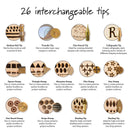 Plaid® Wood Burning Mega Tip Set - 26-Piece Set