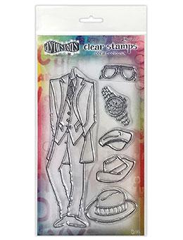 Ranger Dylusions Couture Clear Stamps