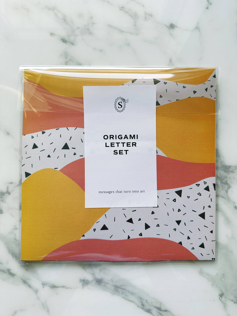 Sierra Origami Stationery Sets: Heart