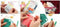 Wrapables Decorative Patterns Masking Sticker Set: Basic