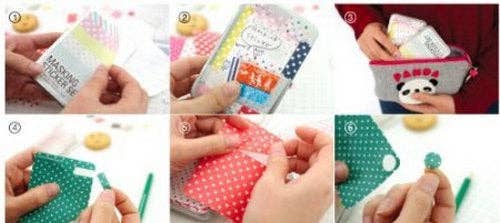 Wrapables Decorative Patterns Masking Sticker Set: Basic
