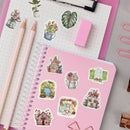 Wrapables 3 Rolls Decorative Washi Tape Stickers-Deer