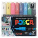 POSCA PC-1M Paint Marker Ex-Fine Basic 8 Color Set