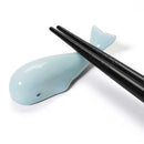 Celadon Green Whale Chopstick Rest