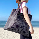 Wrapables Large & Small Allybag Reusable Grocery Bags, Set 2: (Set of 2), Koi Fish