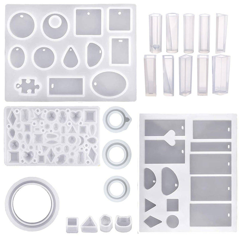 PIXISS Silicone Jewelry, Gem, Pendant Mold Kit