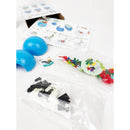 Block Toy Fish Tank Assembly Toy: MIX COLOR / ONE(6)