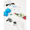 Block Toy Fish Tank Assembly Toy: MIX COLOR / ONE(6)