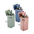 Pink Collapsible Stainless Steel Straw with Eco-Friendly Case