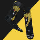 Galactic Socks: Black / Yellow / One size