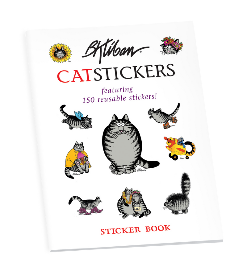 B. Kliban: CatStickers Sticker Book