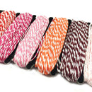 Wrapables Cotton Baker's Twine 4ply 60 Yards (Set of 6 Colors x 10 Yards): Reds