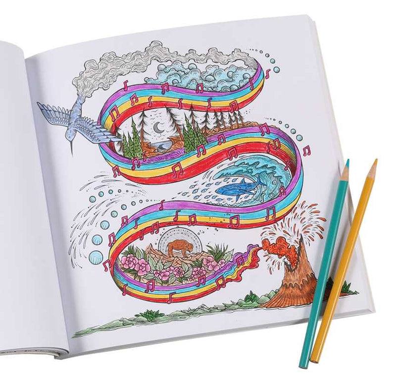 Enchanted Earth Coloring
