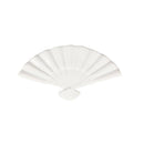 Folding Fan Chopsticks Rest 2.5"L White (12/288)