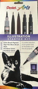 Pentel Arts Illustration Starter Kit