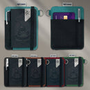 Canvas Slim Sketch Wallet: Green