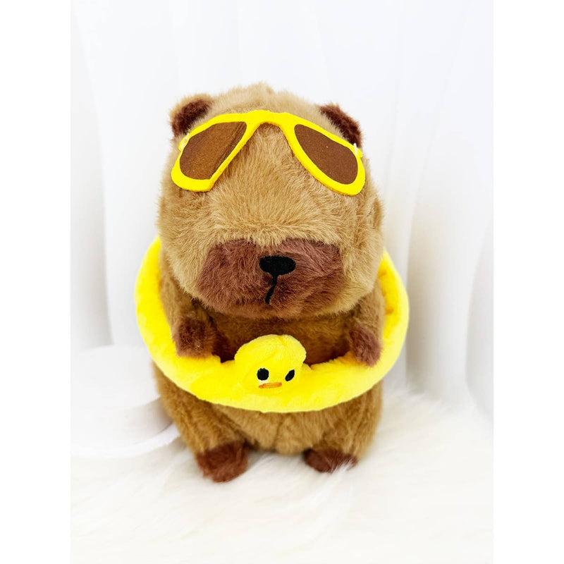 Cute Capybara Plush Toys: BROWN / ONE(1)