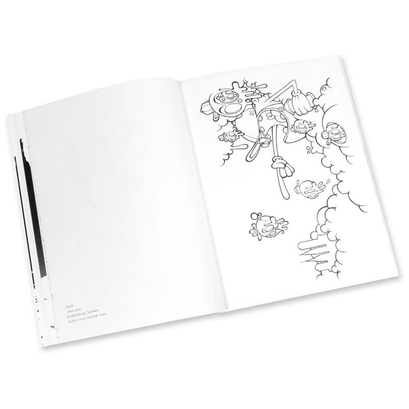 Graffiti Coloring Book 2