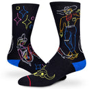 Neon Cowboy Socks