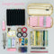 Wrapables Large Capacity Pencil Case Expandable Pencil Pouch: Pistachio Green