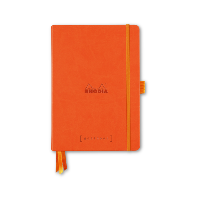 Rhodia Hardcover Goalbook Dot Bullet Journal - Ivory Paper: PURPLE