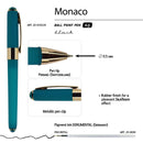 Monaco Ballpoint Pen - Emerald