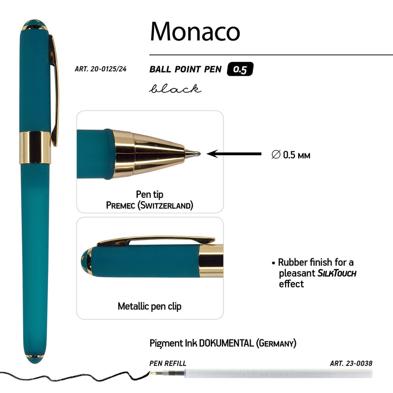 Monaco Ballpoint Pen - Emerald