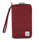 Canvas Clutch Sketch Wallet: Tahoe Blue