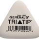 General's White Vinyl Tri-Tip Eraser