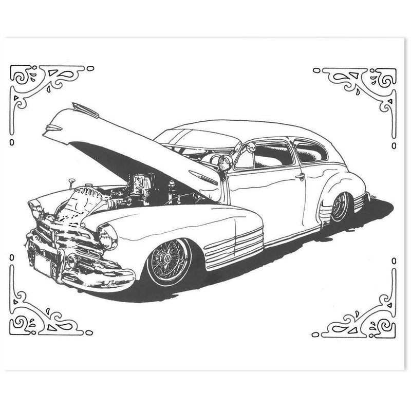 Lowrider Coloring Book