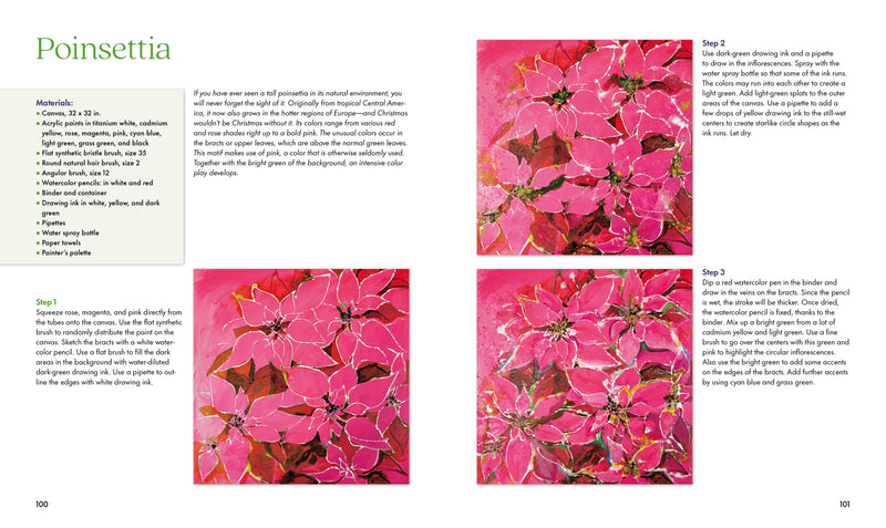 Fabulous Flowers with Acrylics